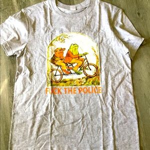Frog & Toad F*ck the Police M Shirt